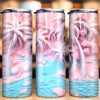 3d Fantasy Beach Tumbler Png