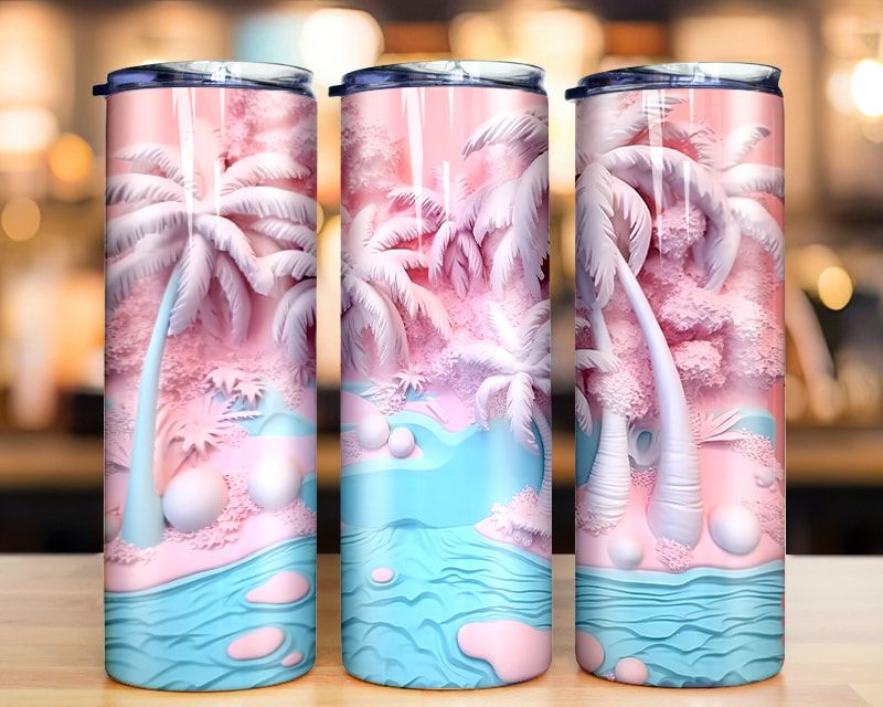 3d Fantasy Beach Tumbler Png 3d Fantasy Beach Tumbler Png