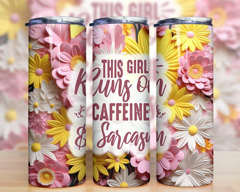 3d Floral Sarcastic Quote Tumbler Png 2 3d Floral Sarcastic Quote Tumbler Png 2