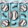3d Inflated Baseball Tumbler Png