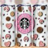 3d Inflated Cafecito Y Chisme Tumbler Png