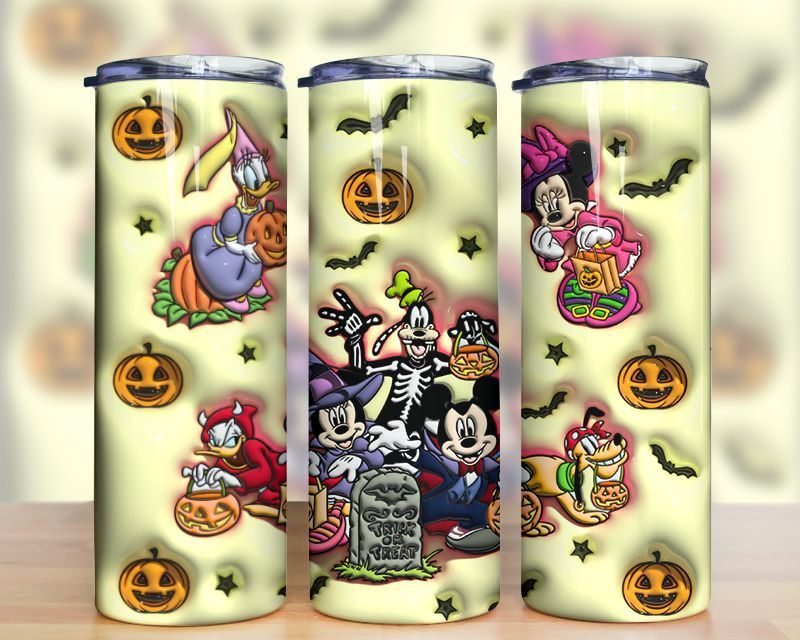 3d Inflated Cartoon Halloween Mickey Tumbler Png 3d Inflated Cartoon Halloween Mickey Tumbler Png