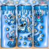 3d Inflated Cartoon Stitch Tumbler Png