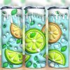 3d Inflated Cocktail Lime Tumbler Png