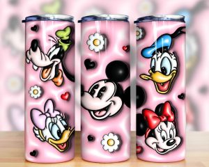 3d Inflated Disney Mickey Tumbler Png