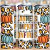 3d Inflated Flannels Pumpkins Tumbler Png