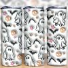 3d Inflated Ghost Spooky Tumbler Png