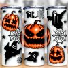 3d Inflated Halloween Ghost Pumpkin Tumbler Png