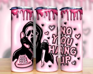 3d Inflated Horror Character Tumbler Png