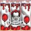 3d Inflated It Clown Tumbler Png