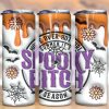 3d Inflated Its Spooky Bitch Tumbler Png