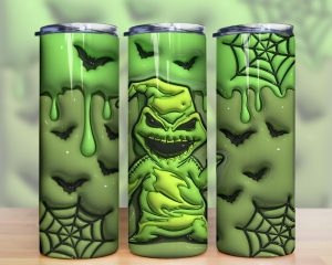 3d Inflated Oogie Boogie Tumbler Png 2