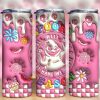 3d Inflated Oogie Pink Snack Tumbler Png