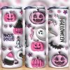 3d Inflated Pink Pumpkin Tumbler Png