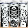 3d Inflated Spooky Vibes Tumbler Png