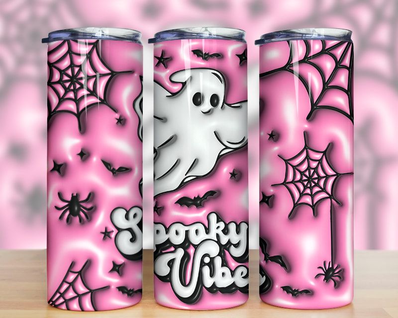 3d Inflated Spooky Vibes Tumbler Png 2 3d Inflated Spooky Vibes Tumbler Png 2