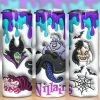 3d Inflated Villains Tumbler Png