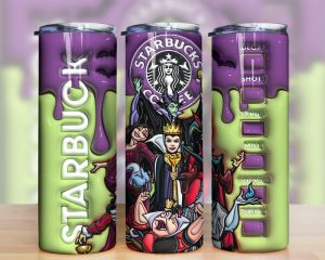 3d Inflated Villains Tumbler Png 2