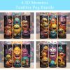 3d Monsters Tumbler Png