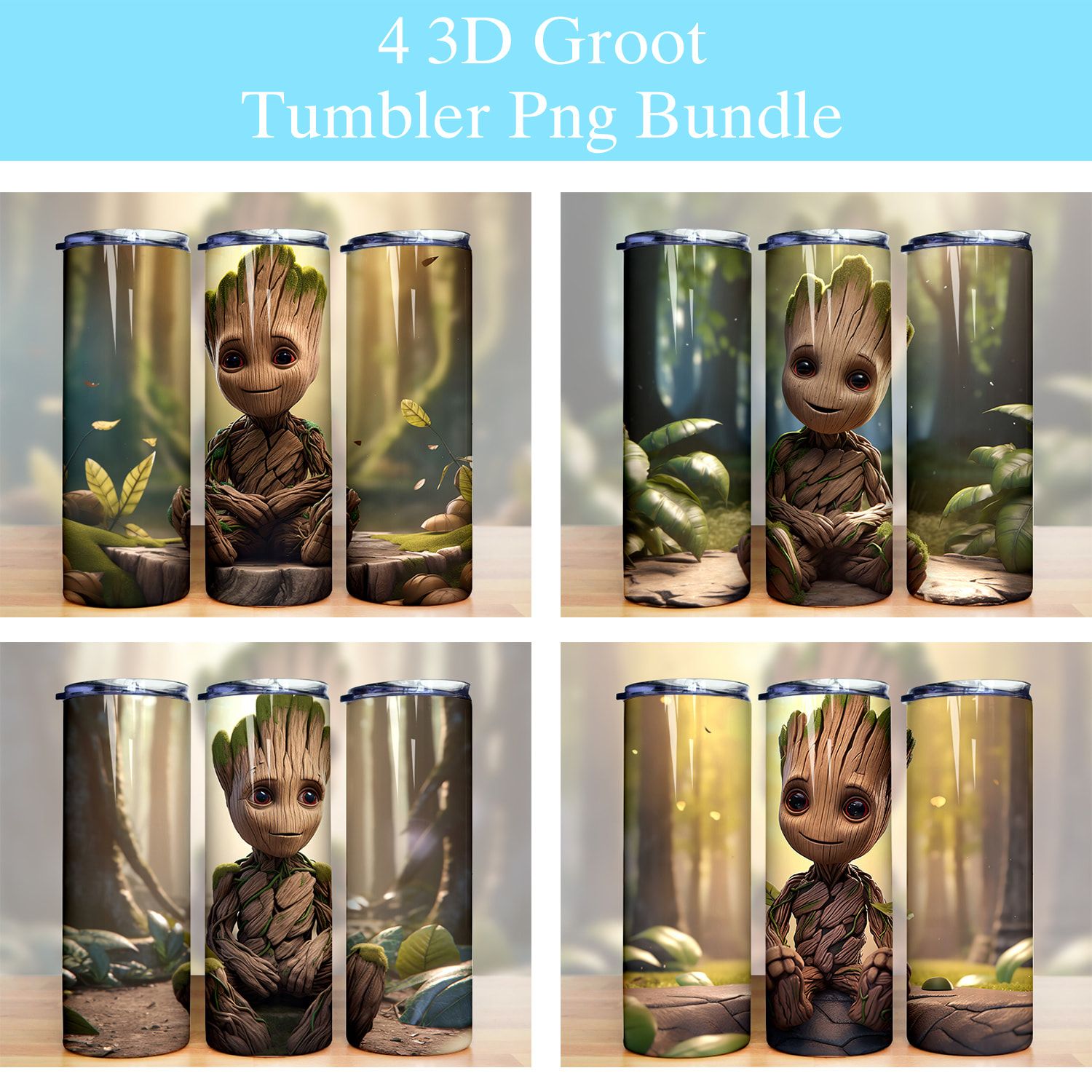 3d Movie Character Groot Tumbler Png 3d Movie Character Groot Tumbler Png
