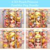 3d Peach Princess Tumbler Png