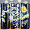 3d Starry Night Tumbler Png