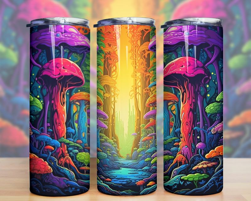 3d Trippy Mushroom Tumbler Png 3d Trippy Mushroom Tumbler Png