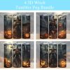 3d Witch Halloween Night Tumbler Png