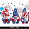 4th Of July Gnomes Png