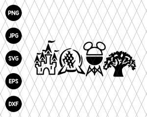 50th Anniversary Park Theme Svg File