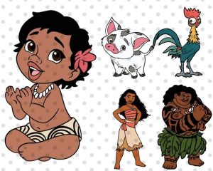 5pcs Ocean princess svg, Disney Princess svg