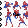 7 Pack Bundle Spiderman Svg File