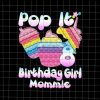 8th Birthday Girl Pop It