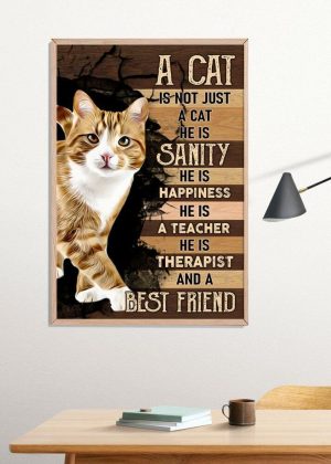 A Cat Is Not Just A Cat Poster Print