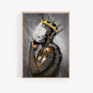 African American Man Poster Print