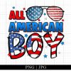 All American Boy Png 4th Of July Png Usa Flag Png