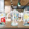 Alphabet Farm Animals Sippy Cup Sublimation Design