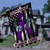 Alzheimer’s Find A Cure Garden Flag – 12×18 Garden Flag