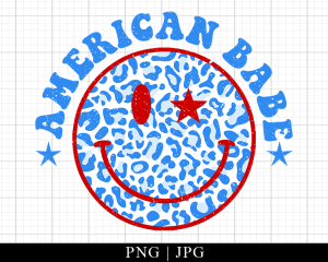 American Babe Smiley Face Png
