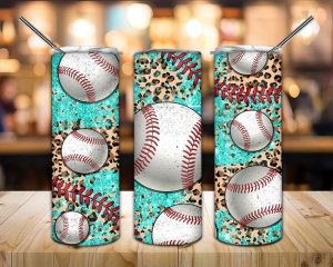 American Baseball Tumbler Png