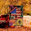 American Birdhouse Garden Flag – 12×18 Garden Flag