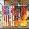 American Firefighter Tumbler PNG
