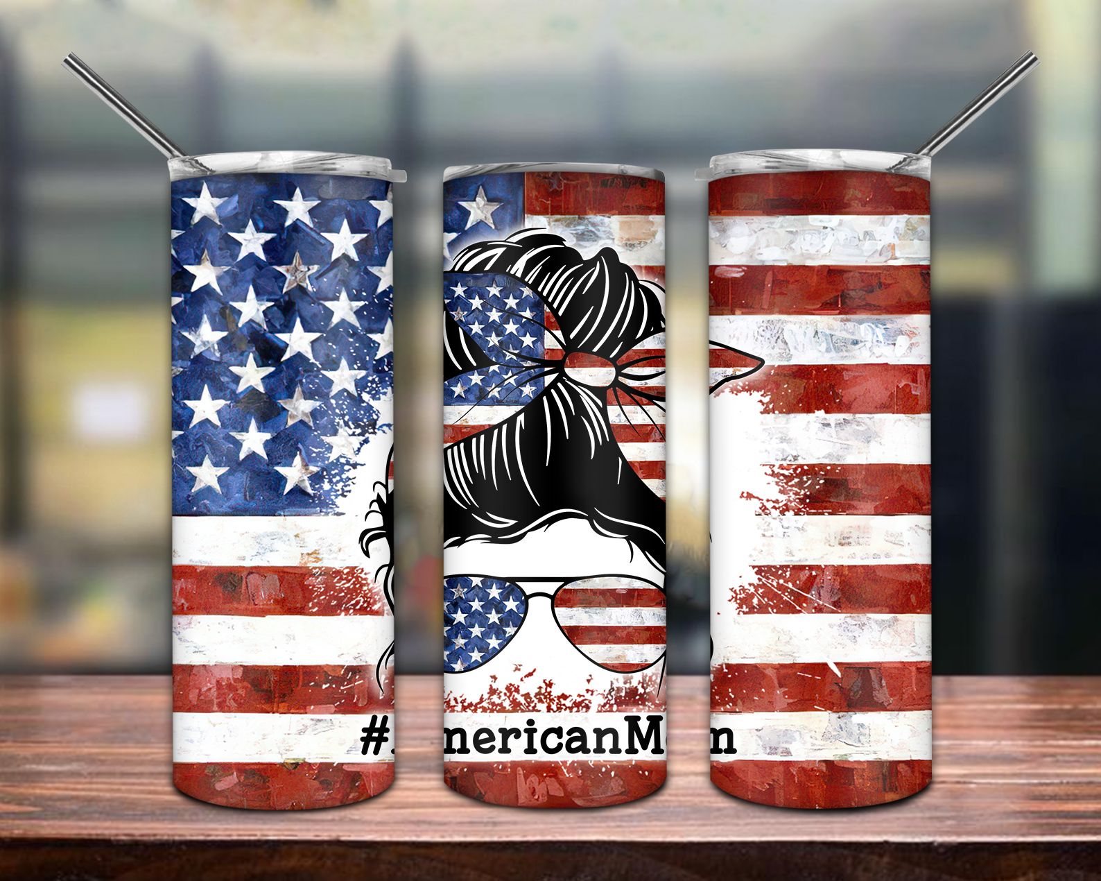 American Mom Tumbler PNG American Mom Tumbler PNG