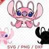 Angel SVG, Lilo and Stich SVG, Stitch 06 SVG