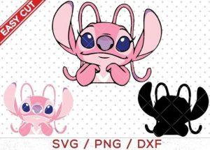 Angel SVG, Lilo and Stich SVG, Stitch 06 SVG