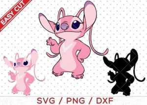 Angel SVG, Lilo and Stich SVG, Stitch 07 SVG