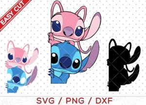 Angel SVG, Lilo and Stich SVG, Stitch 08 SVG