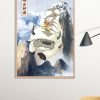 Appa On The Cloud Poster Print, Digital Poster Wall Art