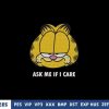 Ask Me If I Care Garfield Cartoon Embroidery
