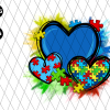Autism Hearts Png